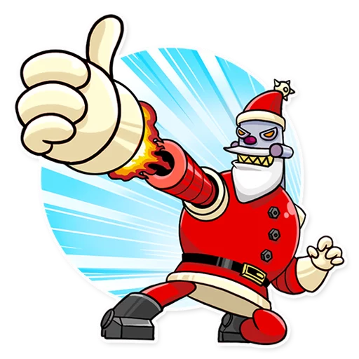 Эмодзи Robo Santa
