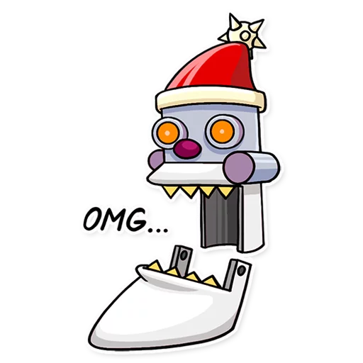 Эмодзи Robo Santa