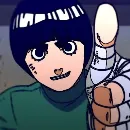 Эмодзи Rock Lee Naruto