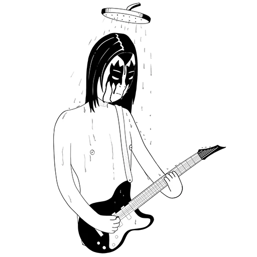 Эмодзи Rock'n'roll