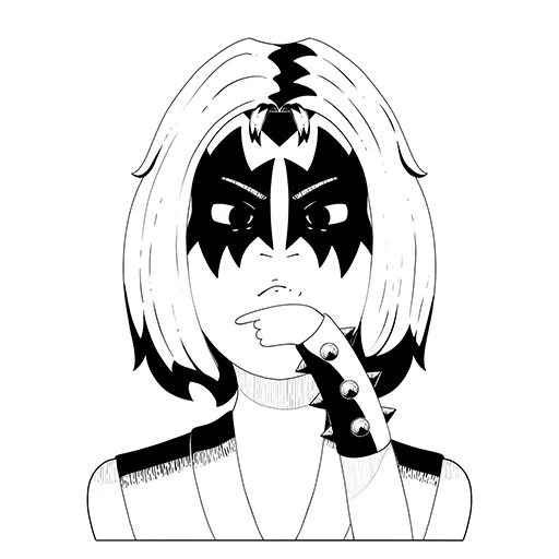 Эмодзи Rock'n'roll