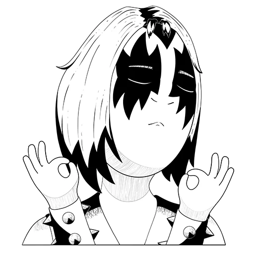 Эмодзи Rock'n'roll