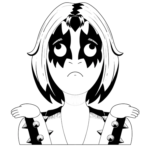 Эмодзи Rock'n'roll