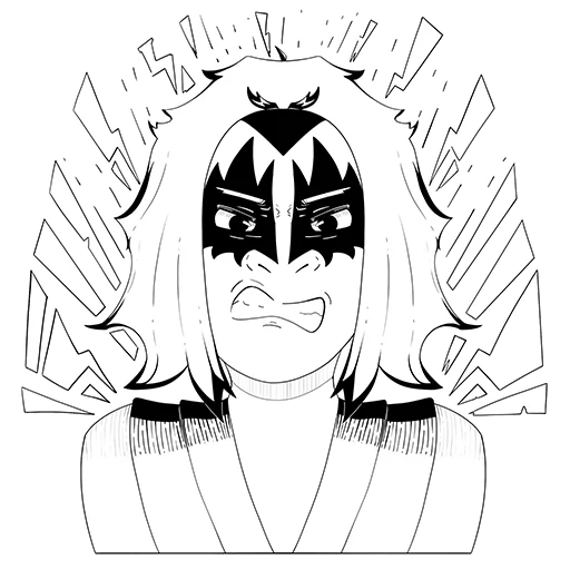 Эмодзи Rock'n'roll