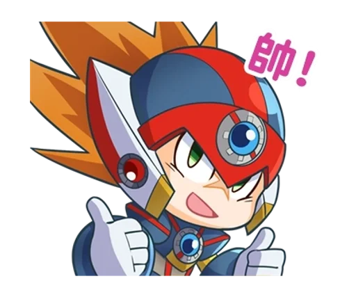 Эмодзи Mega Man X DiVE