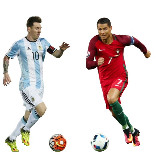 Эмодзи Ronaldo and Messi