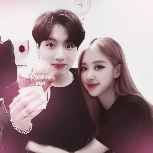 Эмодзи Rose Jungkook