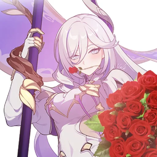 Эмодзи Любимые девочки Honkai Impact 3rd