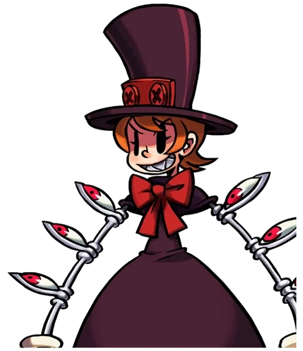 Эмодзи Peacock, Skullgirls