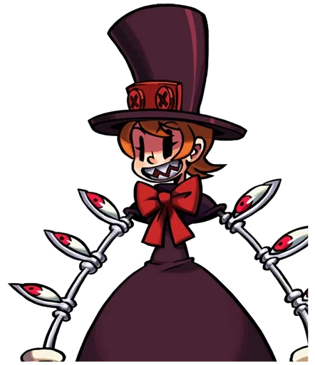 Эмодзи Peacock, Skullgirls