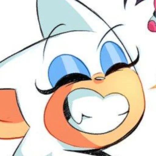 Эмодзи Rouge the Bat | Летучая мышь Руж