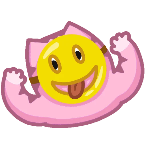 Эмодзи Розовый Персик