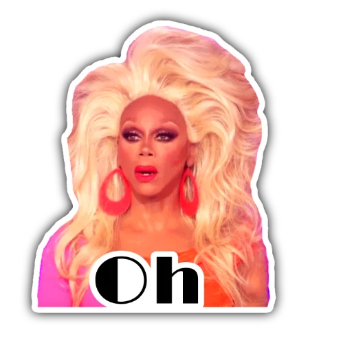Эмодзи RuPaulDragRace