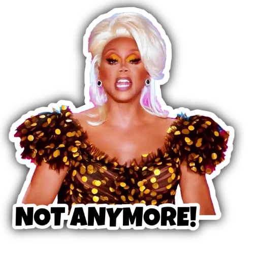 Эмодзи RuPaulDragRace