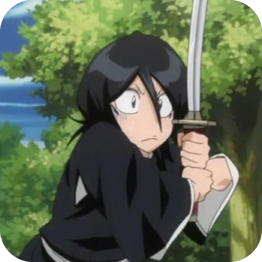 Эмодзи Rukia Kuchiki