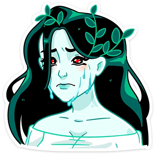 Эмодзи Русалка Леся