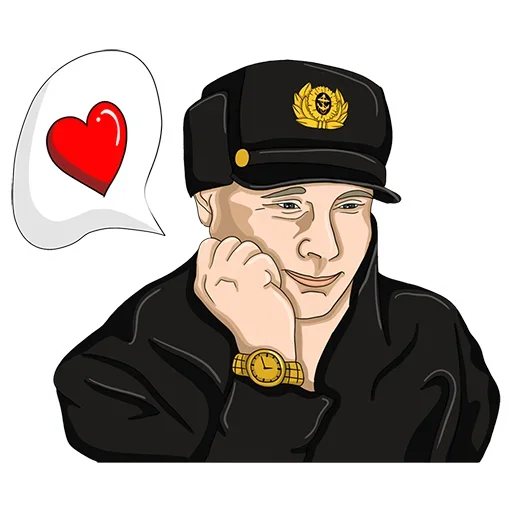 Эмодзи Владимир Путин