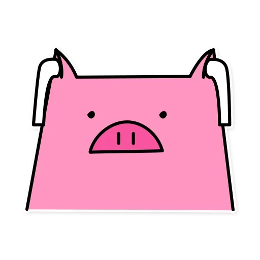 Эмодзи Russian Pig