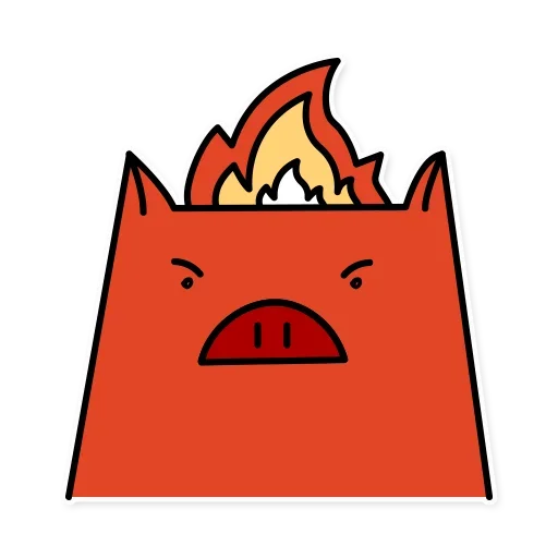 Эмодзи Russian Pig