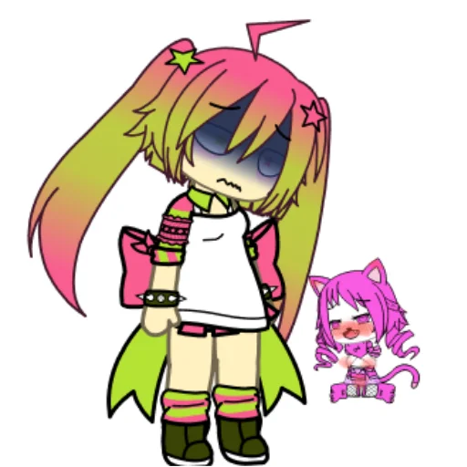 Эмодзи Gacha life