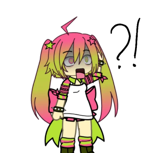 Эмодзи Gacha life