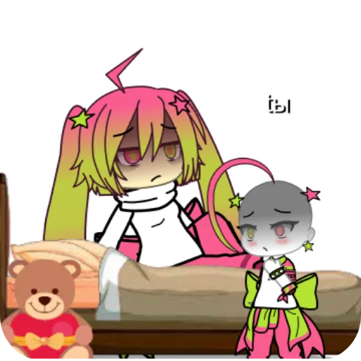 Эмодзи Gacha life