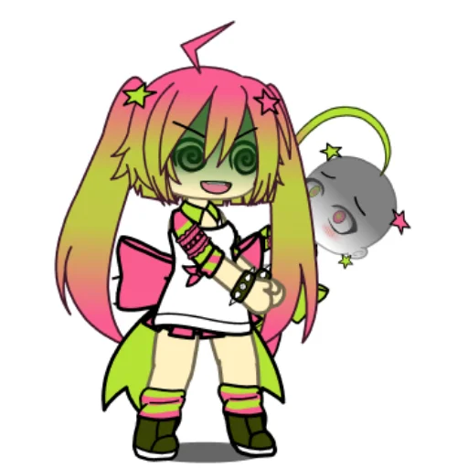 Эмодзи Gacha life