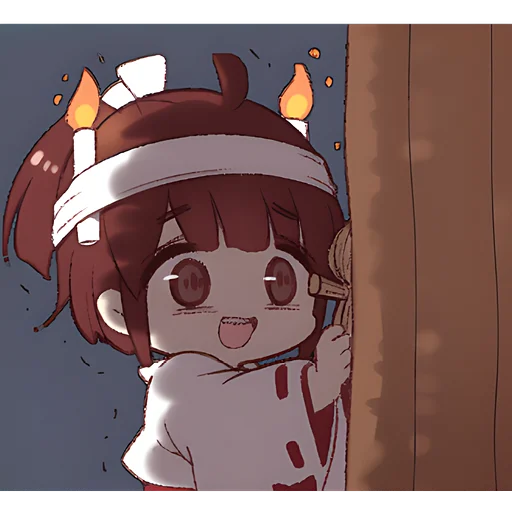 Эмодзи Рыжая-чан