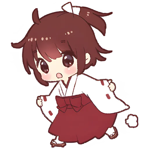 Эмодзи Рыжая-чан