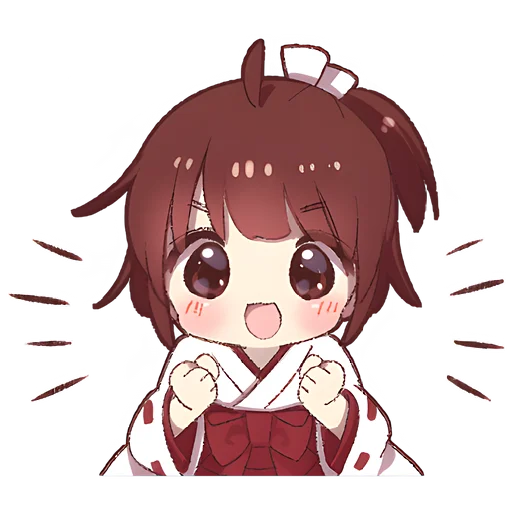 Эмодзи Рыжая-чан