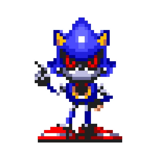 Эмодзи Sonic 3 and Knuckles Metal Sonic