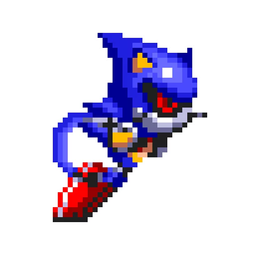 Эмодзи Sonic 3 and Knuckles Metal Sonic
