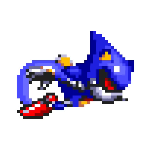 Эмодзи Sonic 3 and Knuckles Metal Sonic