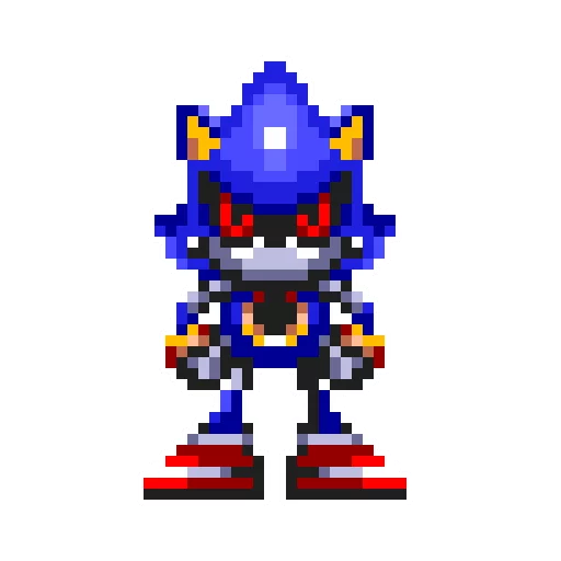 Эмодзи Sonic 3 and Knuckles Metal Sonic