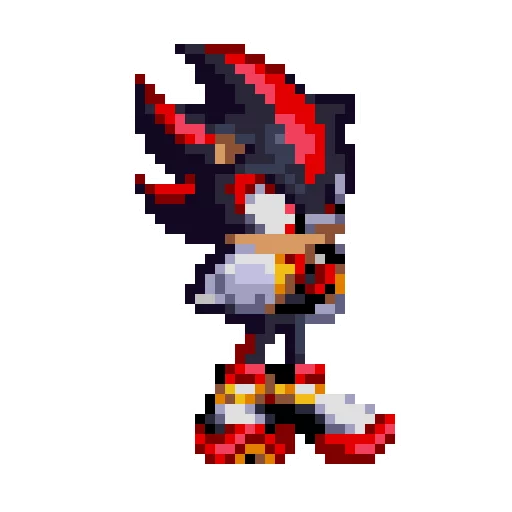 Эмодзи Sonic 3 & Knuckles - Shadow