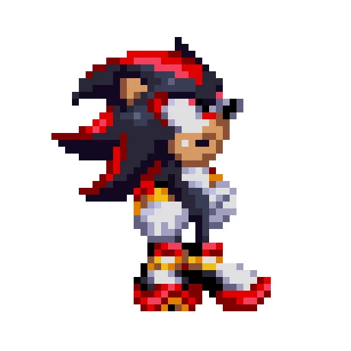 Эмодзи Sonic 3 & Knuckles - Shadow
