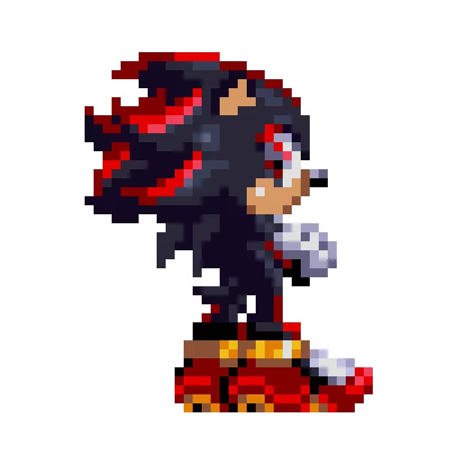 Эмодзи Sonic 3 & Knuckles - Shadow