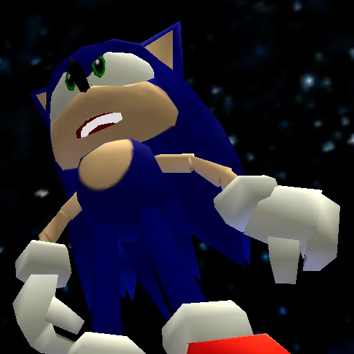 Эмодзи Sonic Adventure & 2 Stickers