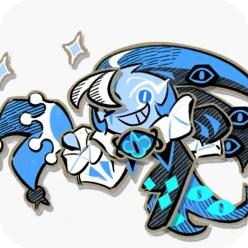 Эмодзи Cookie Run Kingdom Shadow Milk