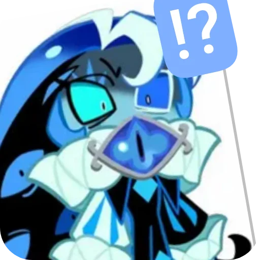 Эмодзи Cookie Run Kingdom Shadow Milk