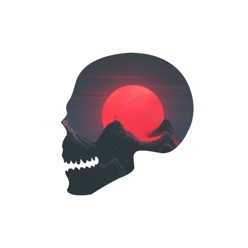 Эмодзи Черепа и АРТ