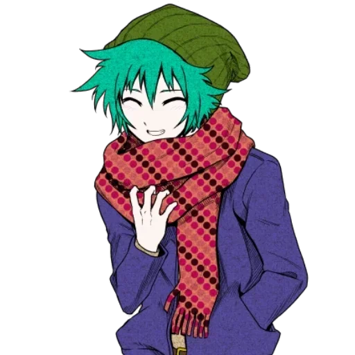 Эмодзи Шин и Мидори