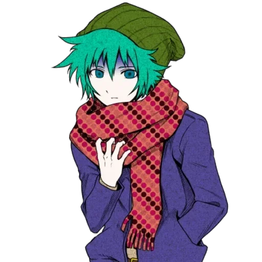 Эмодзи Шин и Мидори