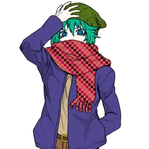 Эмодзи Шин и Мидори