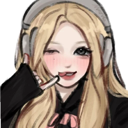 Эмодзи Cute Girls 2