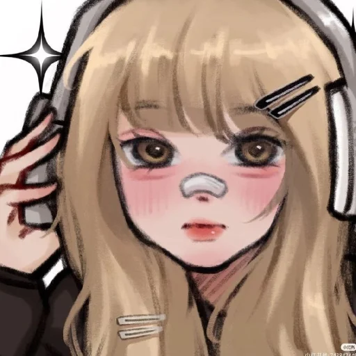 Эмодзи Cute Girls 2