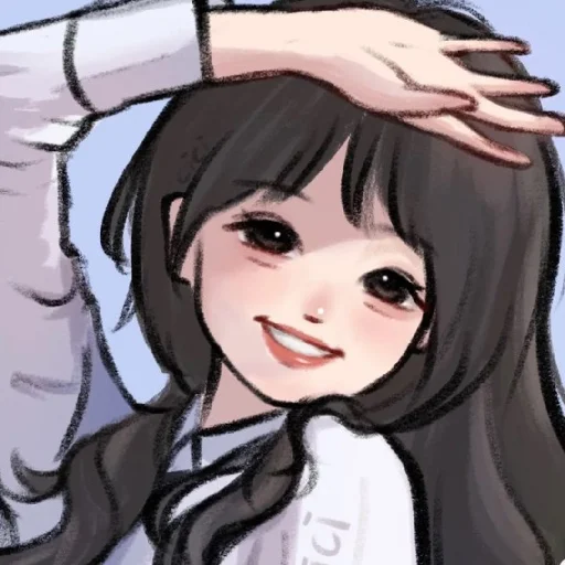 Эмодзи Cute Girls