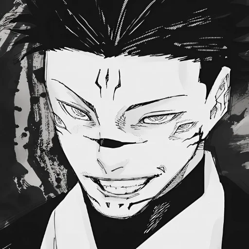 Эмодзи SUKUNA JUJUTSU KAISEN