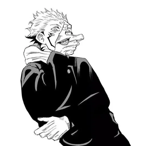Эмодзи Sukuna in Itadori