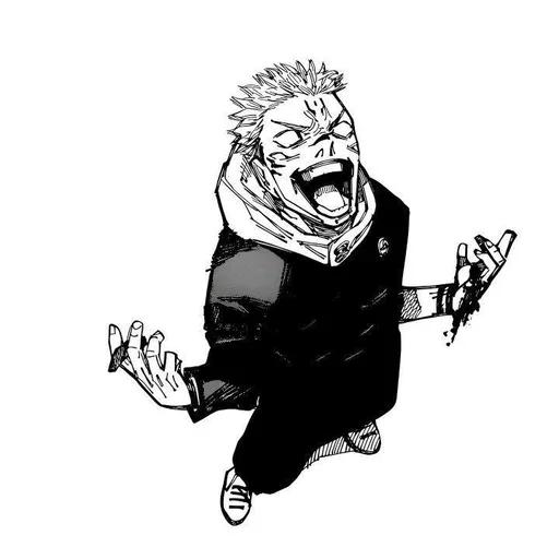 Эмодзи Sukuna in Itadori